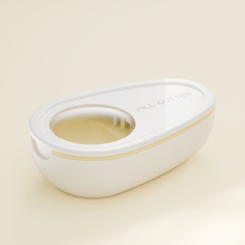 Portable Pill Cutter & Organizer - ABS Material, Multi-Functional Storage Box - Image 2