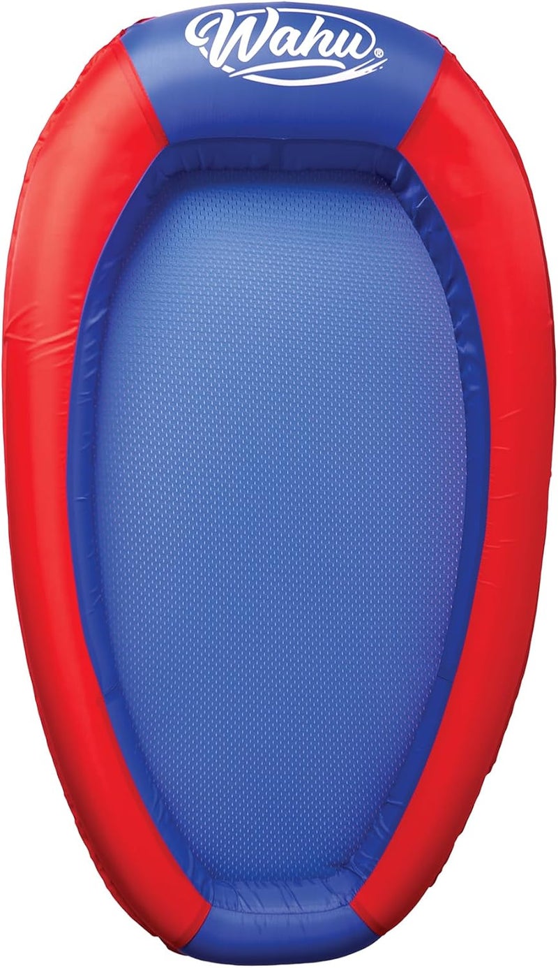 Wahu Hydro Lounger Red/Blue - Versatile Pool Lounge Float - Image 1