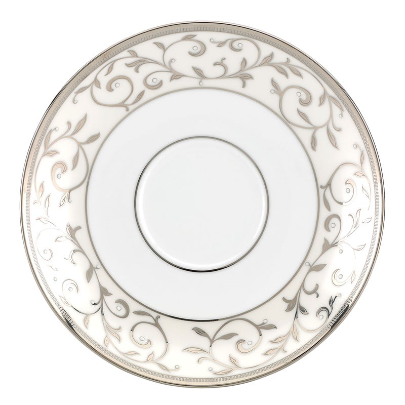 LENOX Lenox Opal Innocence Silver Tea Saucer 