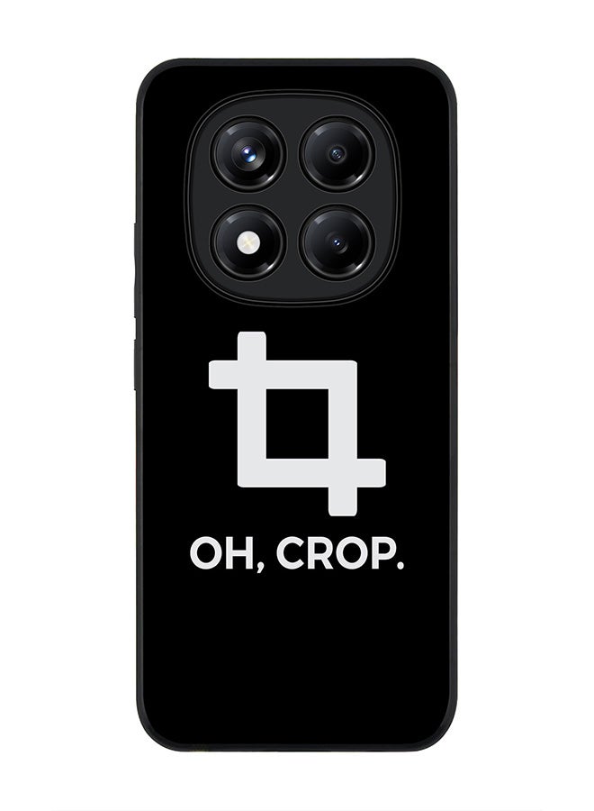 Stylizedd For Xiaomi Redmi Note 14 Pro 5G / X7 5G Case,Slim fit Camera Protection, Shockproof Thin Phone cover  - Oh Crop - Image 1