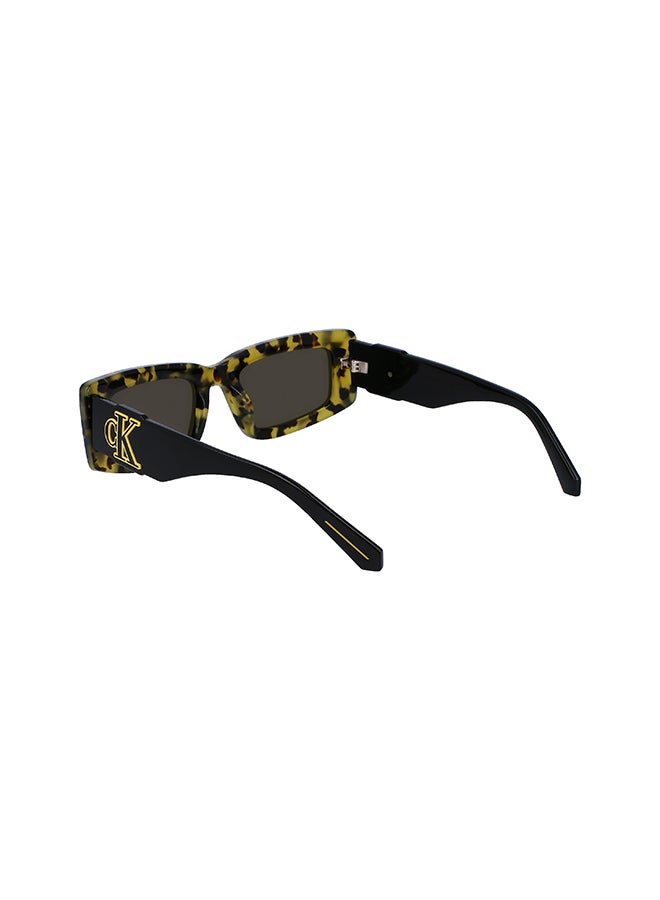 Calvin Klein Jeans Unisex Rectangular Sunglasses - CKJ23609S-231-5221 - Lens Size: 52 Mm - Image 3