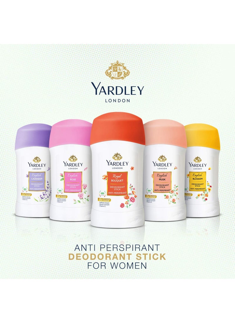 Yardley English Lavender Anti Perspirant Stick - Image 4