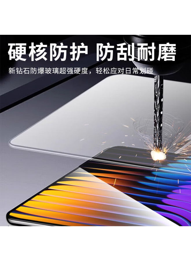 Yiou Self-positioning Instant Adhesive Tempered Glass Screen Protector For Xiaomi Pad 8/8 Pro 11.2-inch Tablet, Hd Full-screen Anti-drop And Anti-fingerprint Film - Image 2