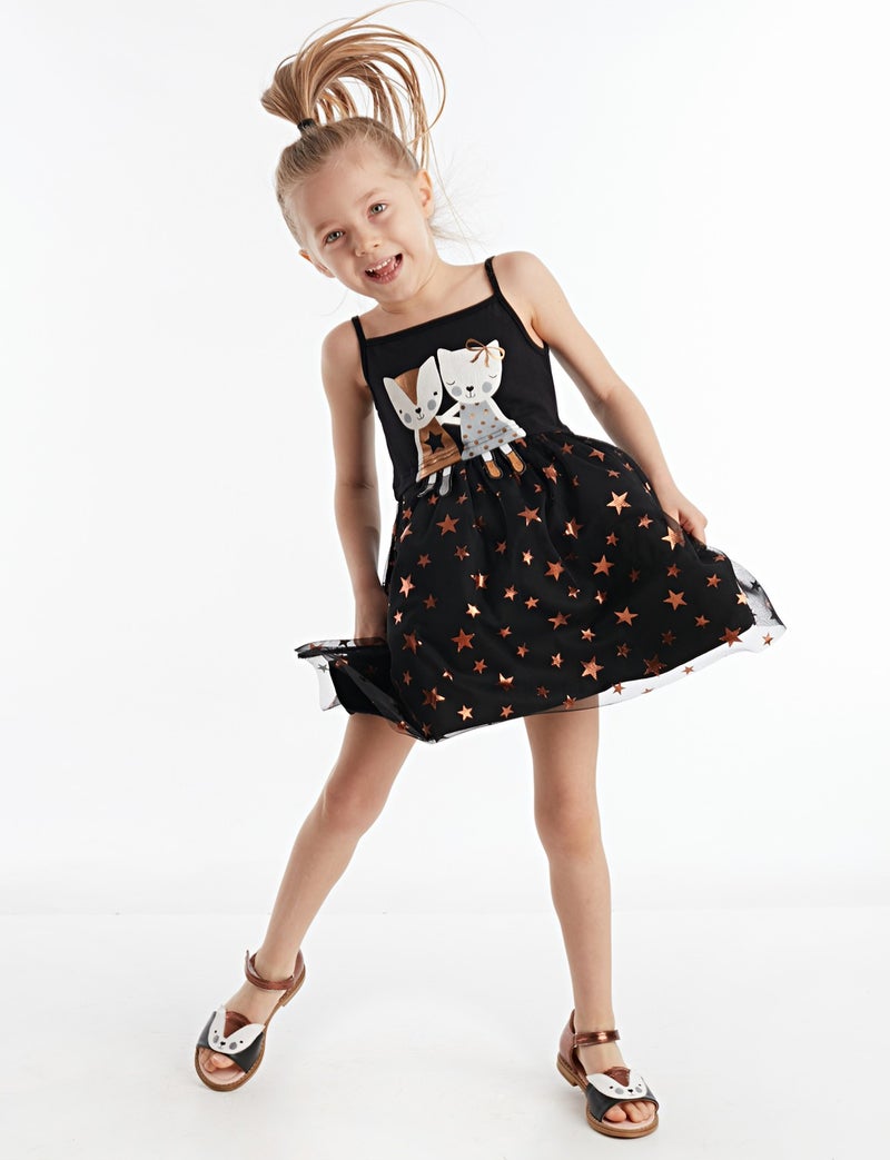 Denokids Star Tulle Dress  - Image 1
