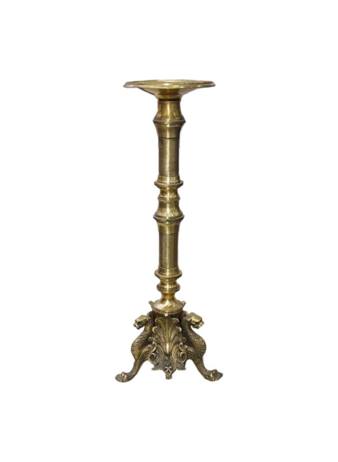 Latas Vintage Antique Style Solid Brass Dragon Candle Stand for Good Luck Success Prosperity Home Décor Marriage House Warming Gift 03 - Image 1