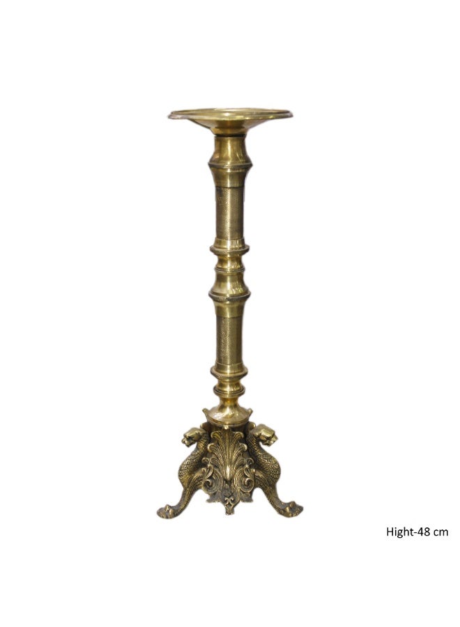 Latas Vintage Antique Style Solid Brass Dragon Candle Stand for Good Luck Success Prosperity Home Décor Marriage House Warming Gift 03 - Image 2