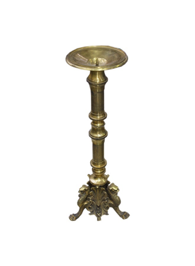 Latas Vintage Antique Style Solid Brass Dragon Candle Stand for Good Luck Success Prosperity Home Décor Marriage House Warming Gift 03 - Image 3