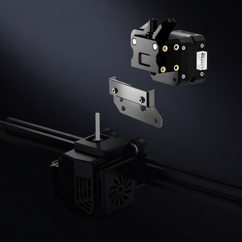 Dual-Gear Drive Extruder: 215g 47.5x42x49mm Black - 3.5:1 High Torque Smooth Feeding, Compact Powerful Extruder for 3D Printer Direct Drive Upgrade - Image 4