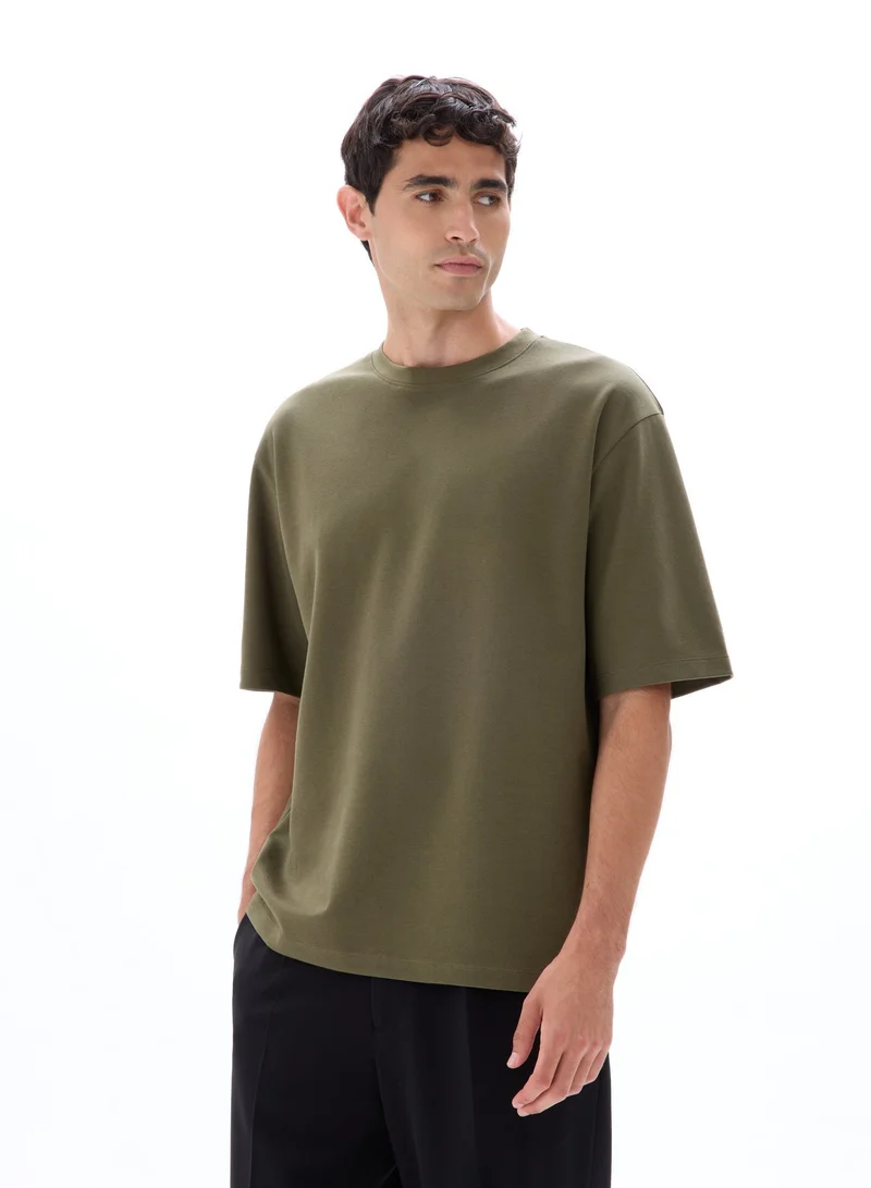 Celio Gehem Kaki Short Sleeves Tshirt