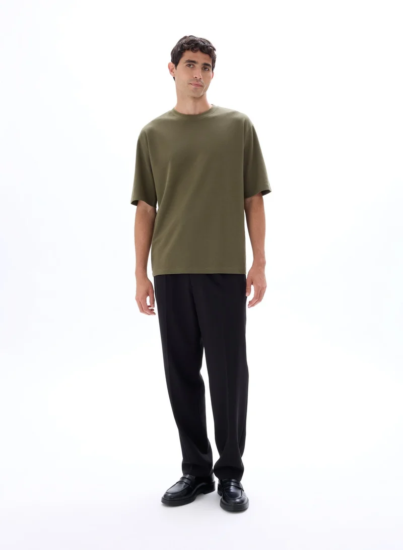 Celio Gehem Kaki Short Sleeves Tshirt