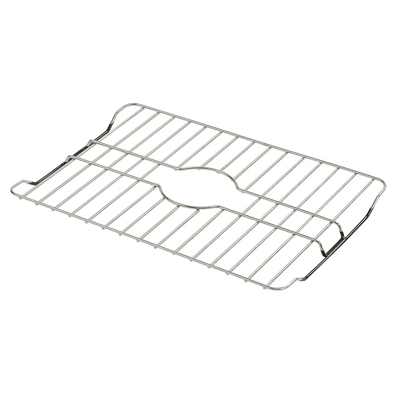 SunnyPoint 304 Stainless Steel Sink Protector Rack â€“ Rust-Resistant Grid for Kitchen Sink Bottom, Scratch Prevention, Drainage Support â€“ Fits Sinks 17.5" x 12.4", Center Drain Hole Required - Image 1