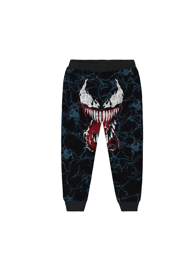 Loquat New Spider Series 3D Digital Printed Children's Role Playing Pants