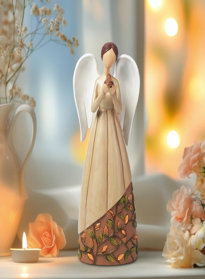 Homemory Angel Figurines Statue Decor Memory Healing Gifts Guardian Decoration (Bird) - Image 1