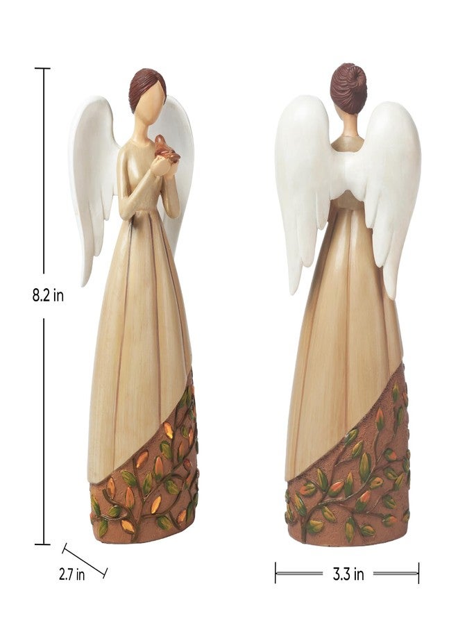 Homemory Angel Figurines Statue Decor Memory Healing Gifts Guardian Decoration (Bird) - Image 5