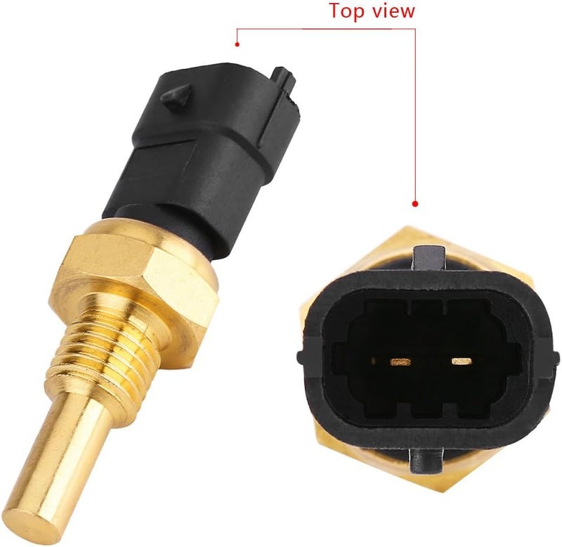 Coolant Temperature Sensor, 90541937, for, Aftermarket replacement for, direct Fit, high accuracy, sturdy, Easy Install, match, with Plastic + Brass, color Black, Fitment - Image 2