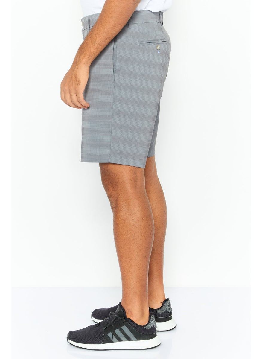 Tailorbyrd Men Sportswear Fit Golf Short, Grey  - Image 2