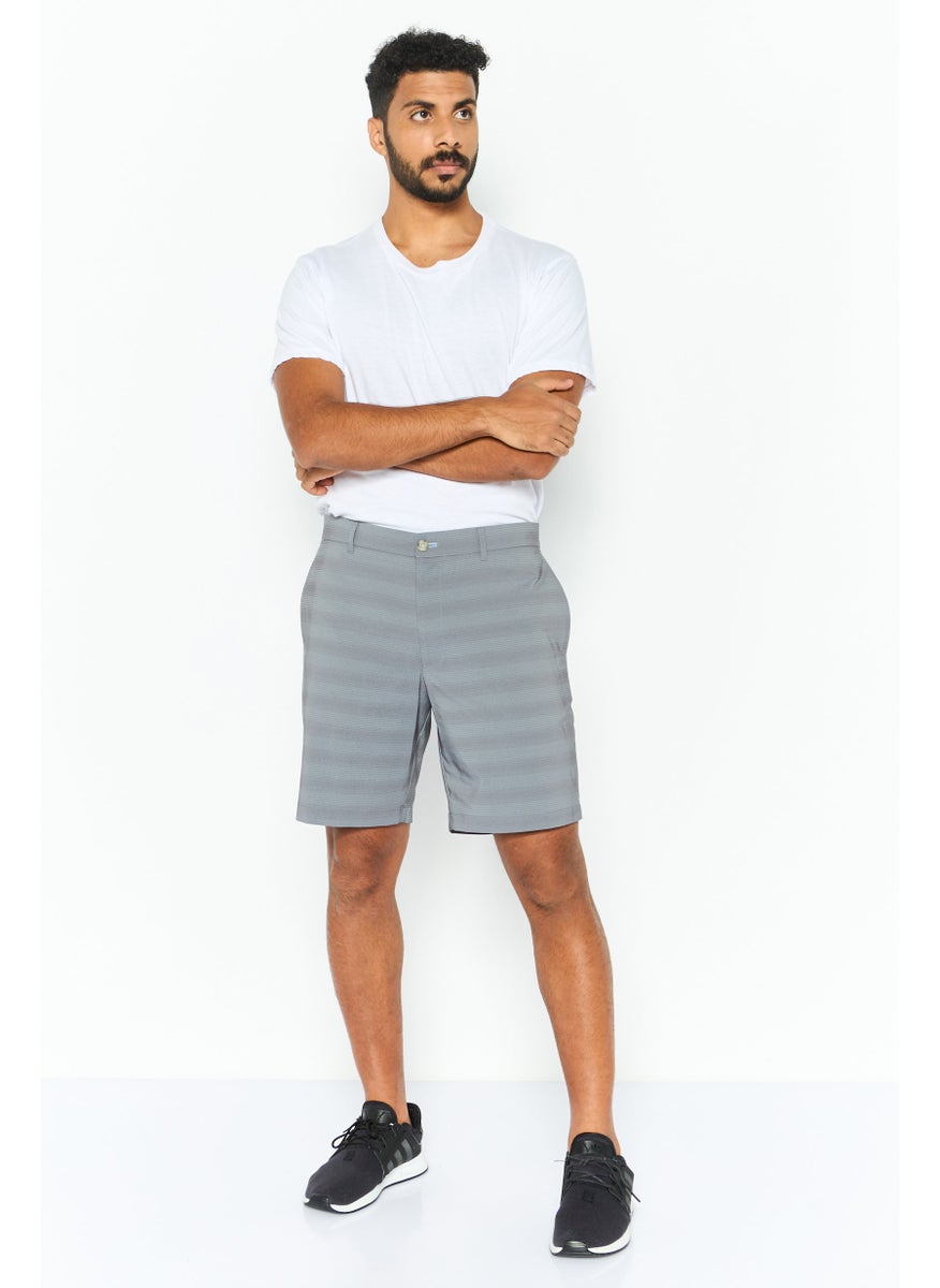 Tailorbyrd Men Sportswear Fit Golf Short, Grey  - Image 3