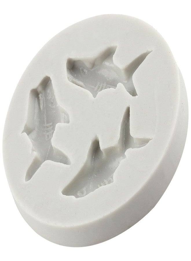 YANQINMS Ocean Shark Fondant Mold Sea Animal Silicone Mold Shark Chocolate Candy Mold For Cake Decorating Cupcake Topper Gum Paste Polymer Clay - Image 3