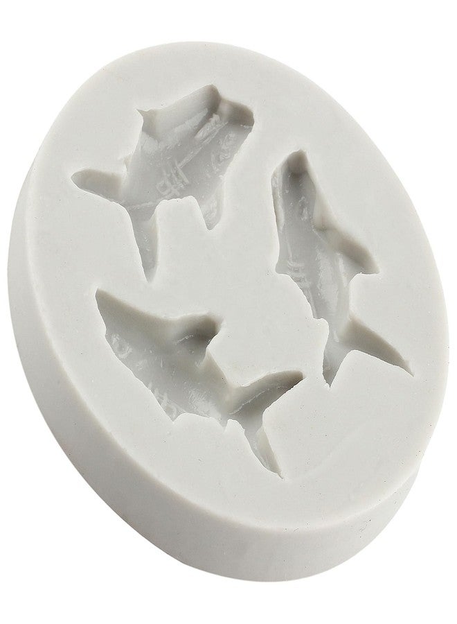 YANQINMS Ocean Shark Fondant Mold Sea Animal Silicone Mold Shark Chocolate Candy Mold For Cake Decorating Cupcake Topper Gum Paste Polymer Clay - Image 5