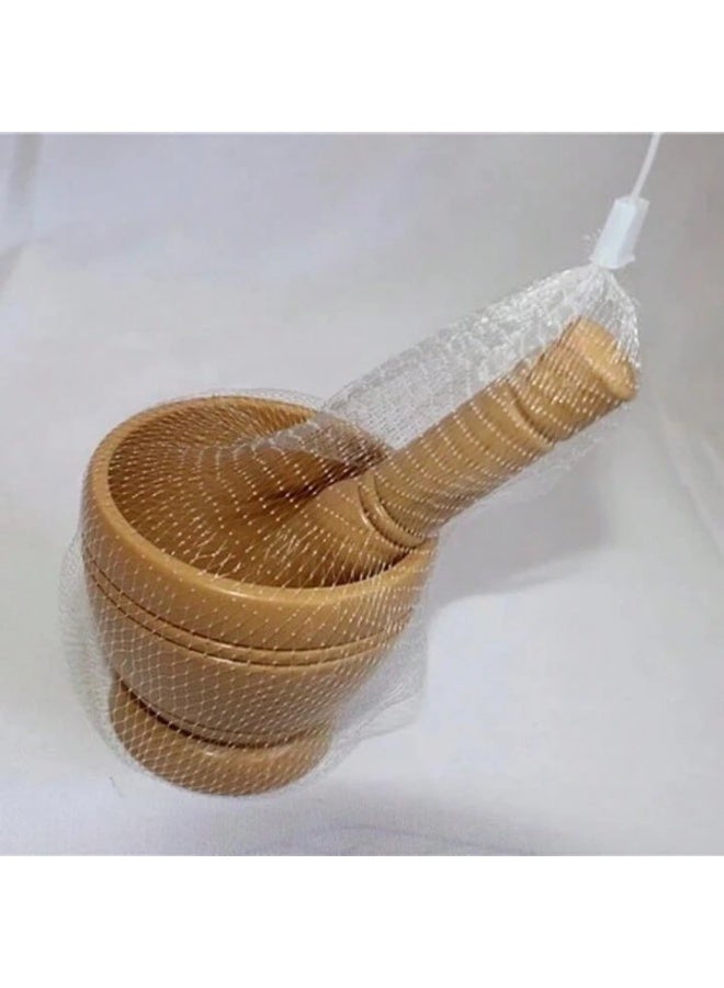 wood Mortar And Pestle - Image 4