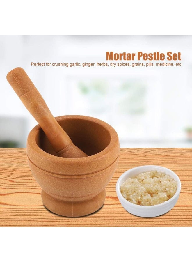 wood Mortar And Pestle - Image 2