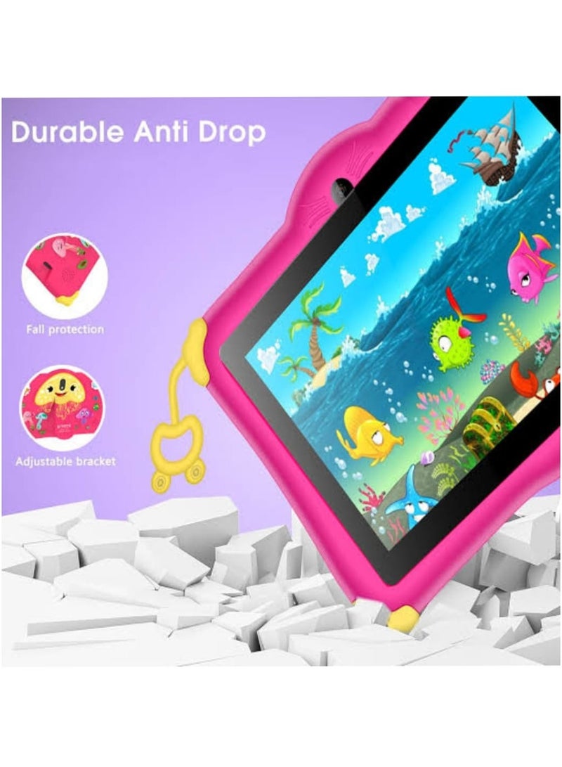 Atouch Q37 6GB 256GB Rugged Android Kids Tablet PINK - Image 3