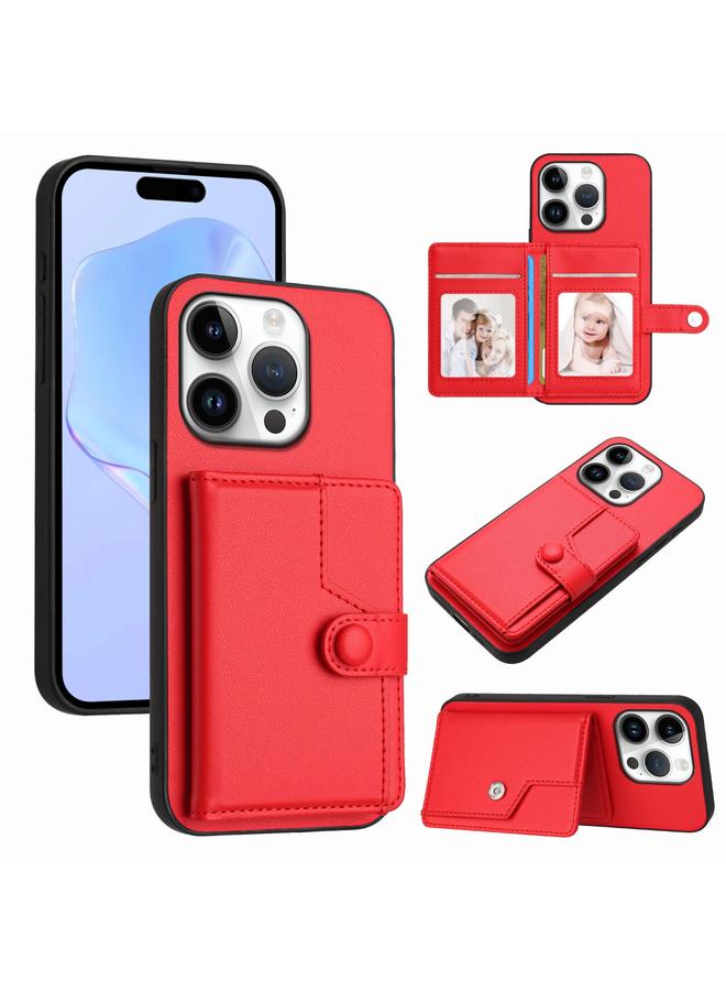 اس-توب جراب لهاتف iPhone 16 Pro مزود بزر وبطاقة RFID وغطاء هاتف مضاد للسرقة - Image 1