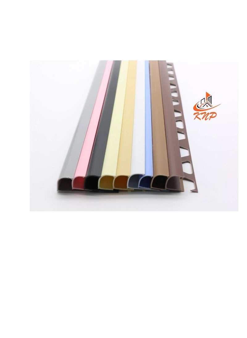 KNP PVC Tile Trim 8mm White - Image 2