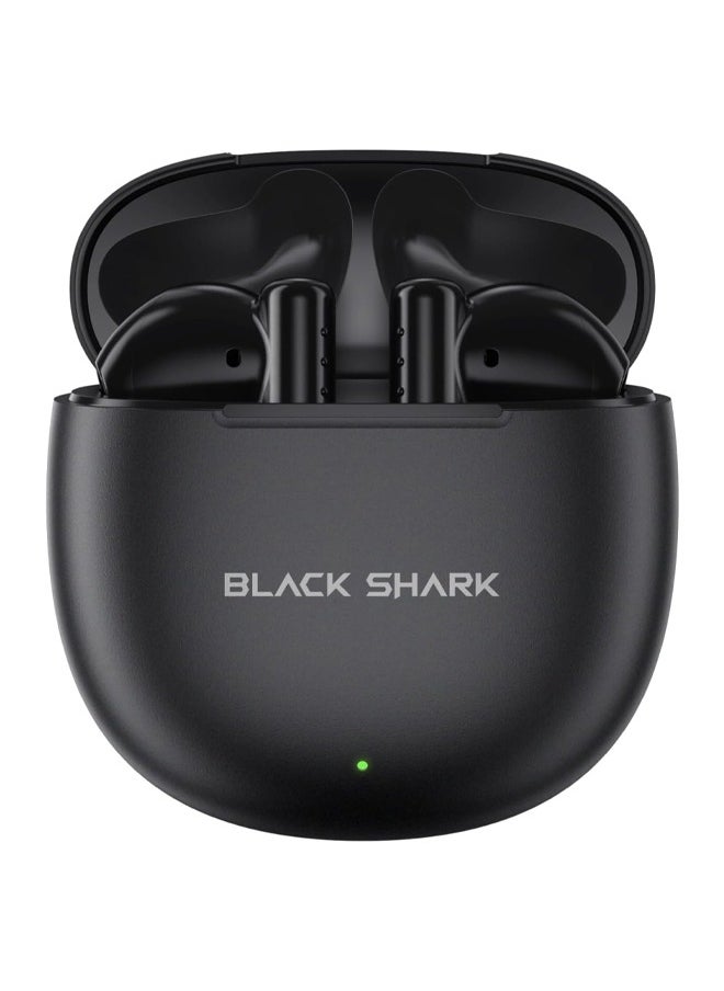 BLACK SHARK Excelent Bluetooth Wireless Earphone With Bluetooth 5.3 Connectivity, Gaming Mode, Active Noise Cancellation and 40 Hours Battery Life T9 - Black  - Image 2