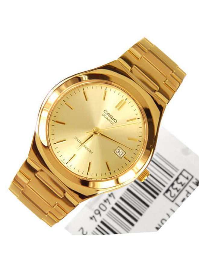 كاسيو ساعة يد إنتايسر بعقارب طراز LTP-1170N-9ARDF - 30 مم - ذهبي نساء - Image 4