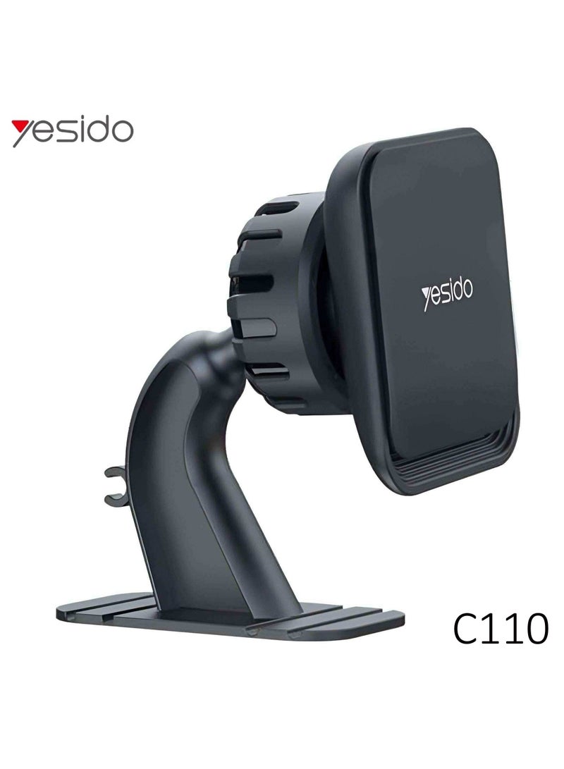 Yesido C110 Magnetic Magnet 360 Degree Universal Car Dashboard Mobile Phone Holder For Car - Image 1