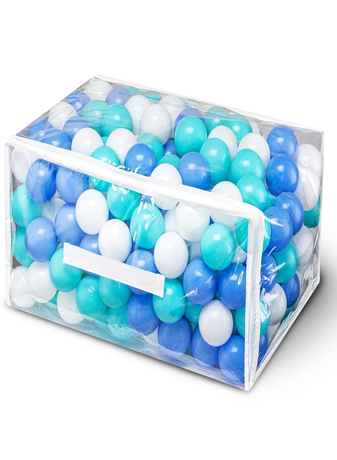 Hovenlay 100 Ball Pit Balls for Kids, Plastic Balls for Ball Pit, Play Balls for Toddlers Babies, Ideal for Ball Pit, Kiddies Pool, Indoor Playpen - Image 1