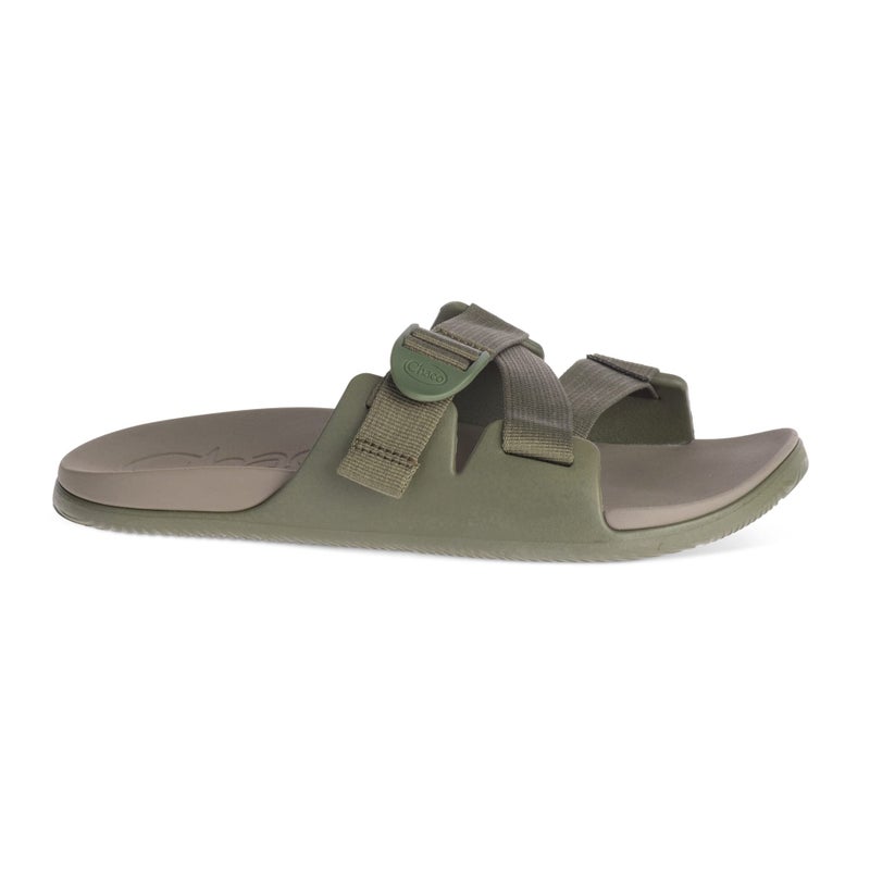 Chaco Men's CHILLOS Slide Sandal, Fossil, 10