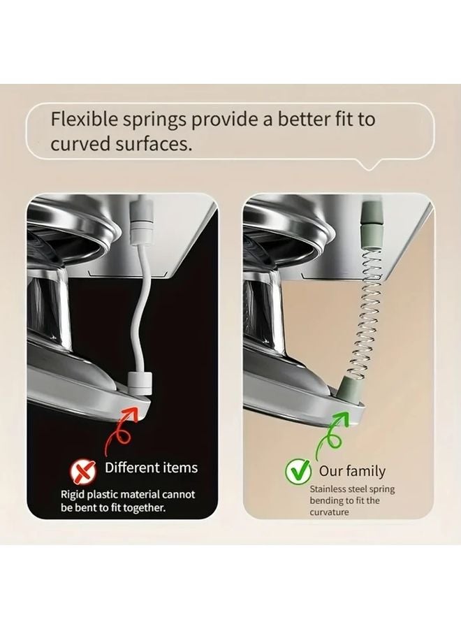 2Pcs Pink Magnetic Washing Machine Door Stopper Anti Slam Lock Front Load Washer - Image 5