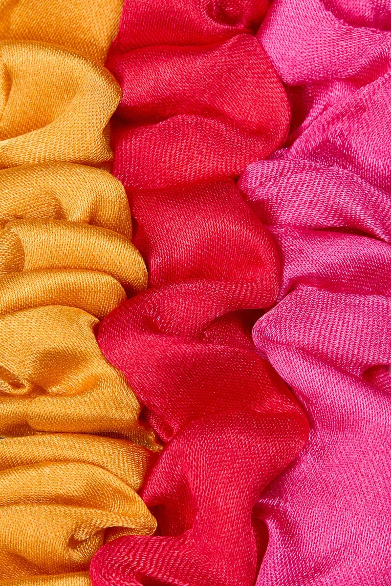 اتش اند ام ربطات شعر من الحرير - عبوة من 3 قطع