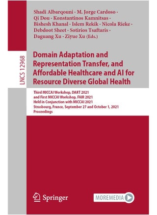 Domain Adaptation and Representation Transfer, and: Third Miccai Workshop, Dart 2021, and First Miccai - pzsku/Z8E8C6C528EA2F8A82B99Z/45/1748329187/6d5a1370-b723-436e-b2ad-51740469127a