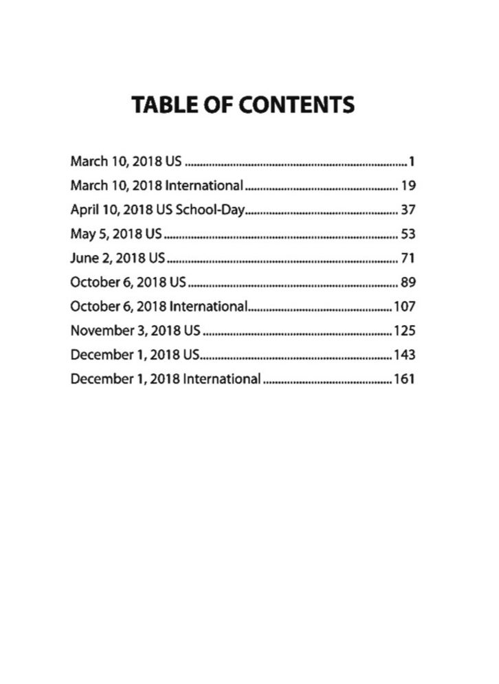 SAT Test Book - Writing and Language Year 2018 (Version 1.1)  - Image 2