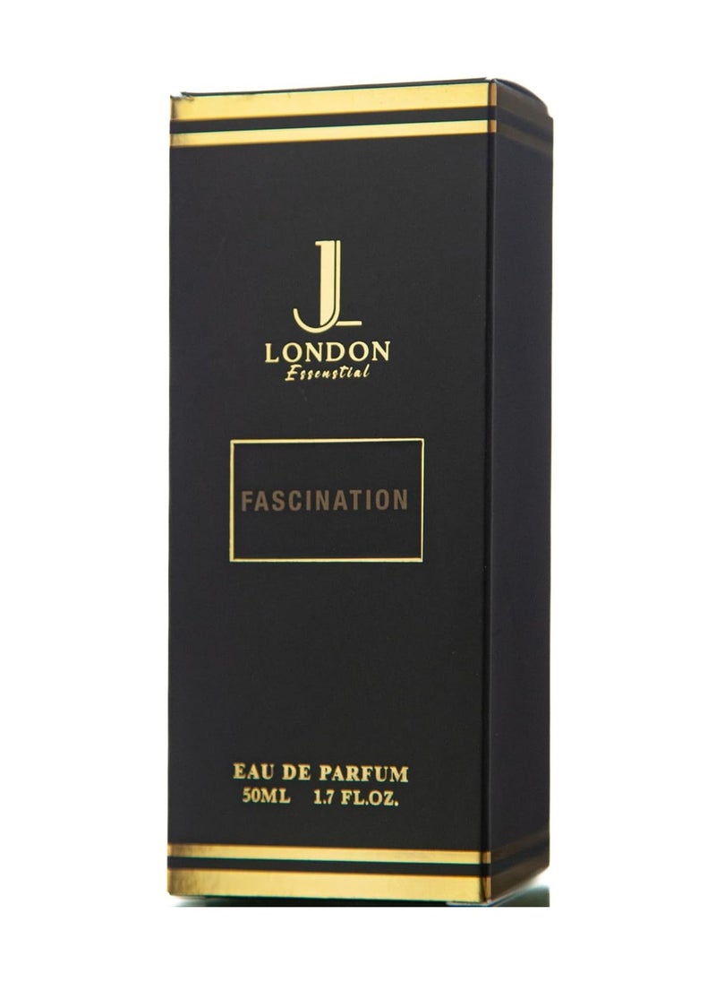 JAN LONDON JAN LONDON ESSENTIAL - FASCINATION EDP Perfume For Men And Women Long Lasting Unisex Fragrance Inspired Perfumes for Ladies & Gents 50ml  - Image 2