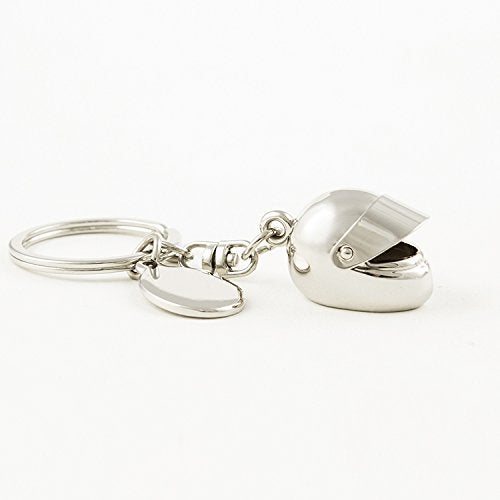 Hyning Creative Motorcycle Bicycle Movable Sunshade Helmet Key Chain Ring Keychain Keyring Keyfob - Image 2