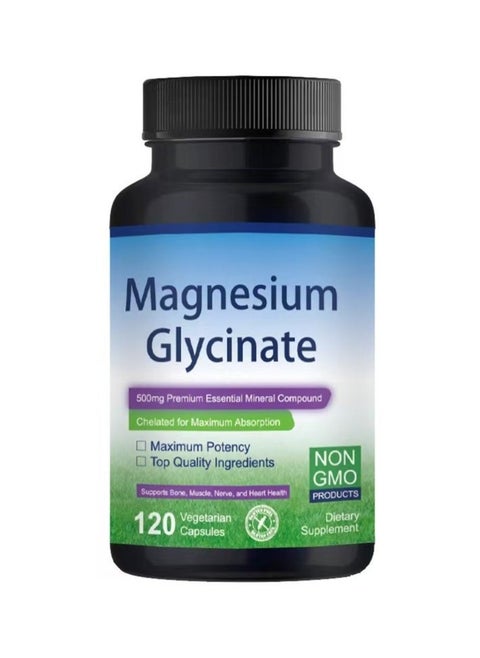 High Absorption Magnesium Glycinate Capsules 120 Capsules