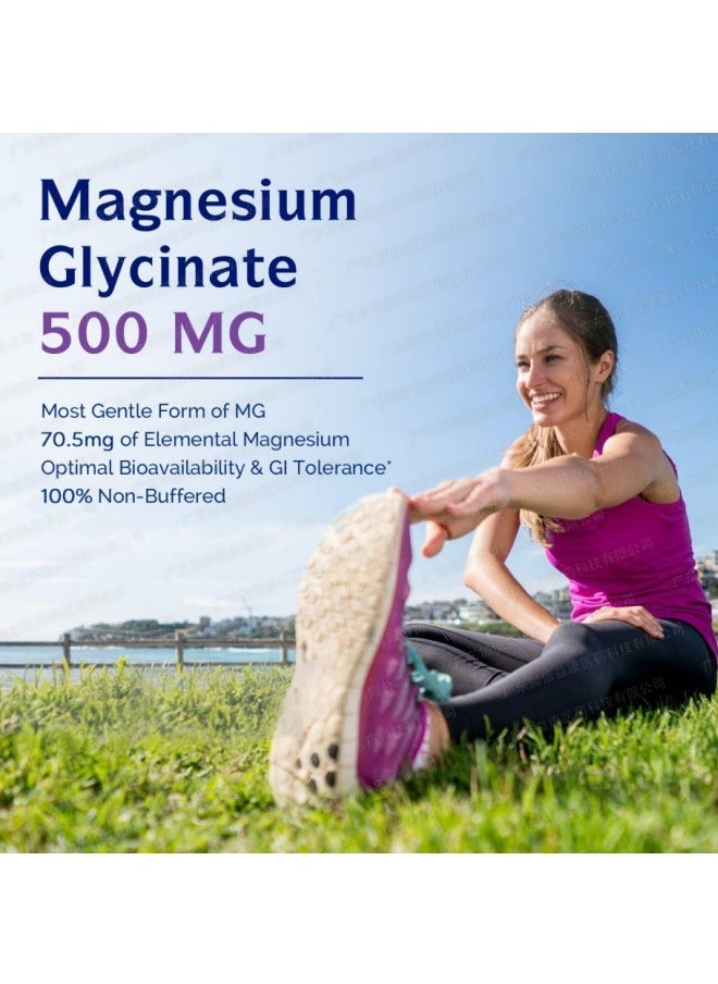 Magnesium Glycinate - High Absorption Magnesium Glycinate Capsules 120 Capsules - Image 1
