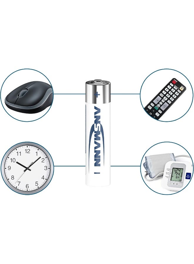 ANSMANN بطاريات أنسمان AAA القلوية حجم LR03 - بطارية AAA (عبوة من 80) - Image 3