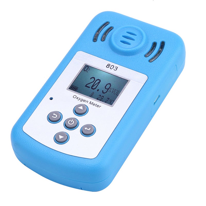 Oxygen Meter Portable Oxygen(O2) Concentration Detector with LCD Display and Sound-light Alarm - Image 5