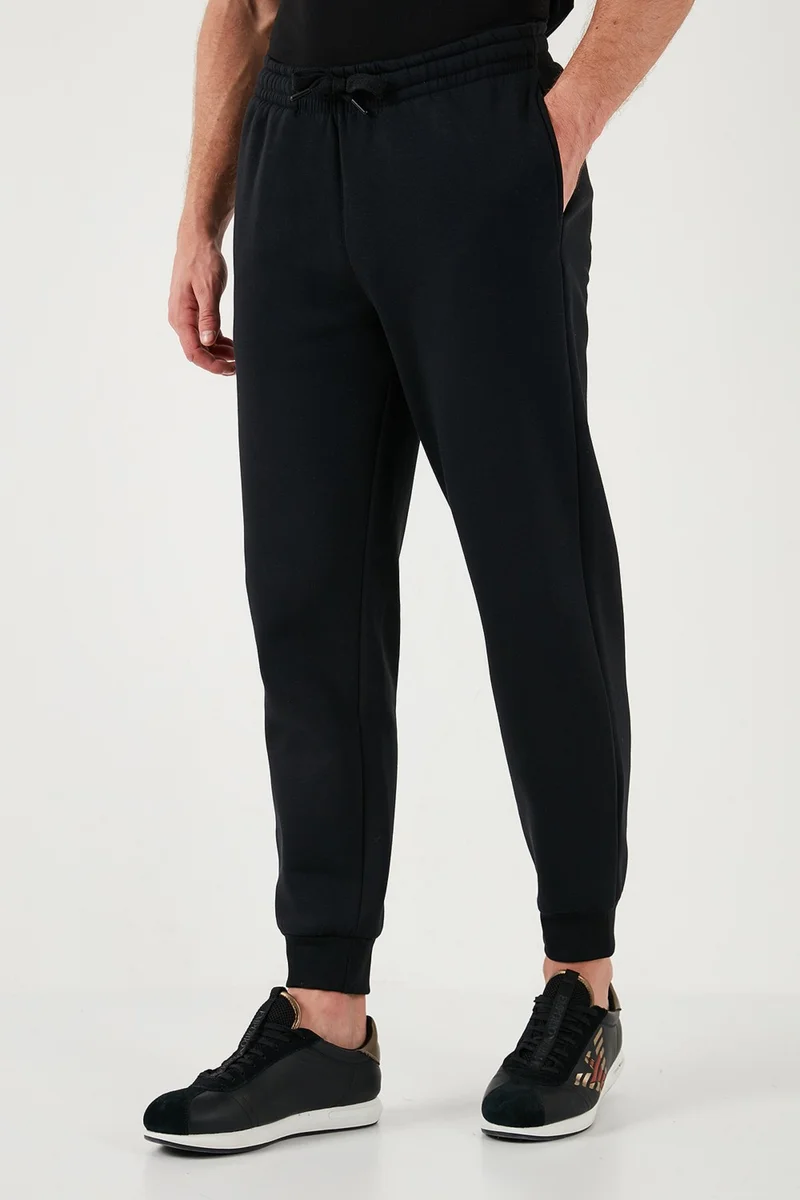 Buratti Cotton Regular Fit Normal Waist Pocket Sweatpants Men's Sweatpants 5908060