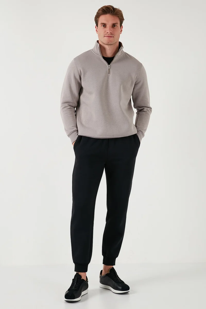 Buratti Cotton Regular Fit Normal Waist Pocket Sweatpants Men's Sweatpants 5908060