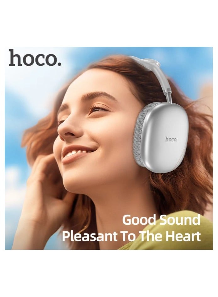 هوكو HOCO W35 Air سماعات بلوتوث لاسلكية، إلغاء الضوضاء النشط، صوت ستيريو HiFi قابل للتعديل لاسلكيًا(أزرق) - Image 3