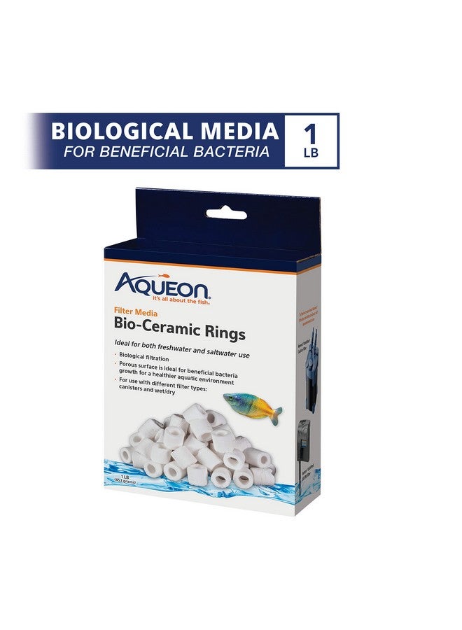 Aqueon Aqueon Filter Media Bio-Ceramic Rings 1 LB  - Image 2