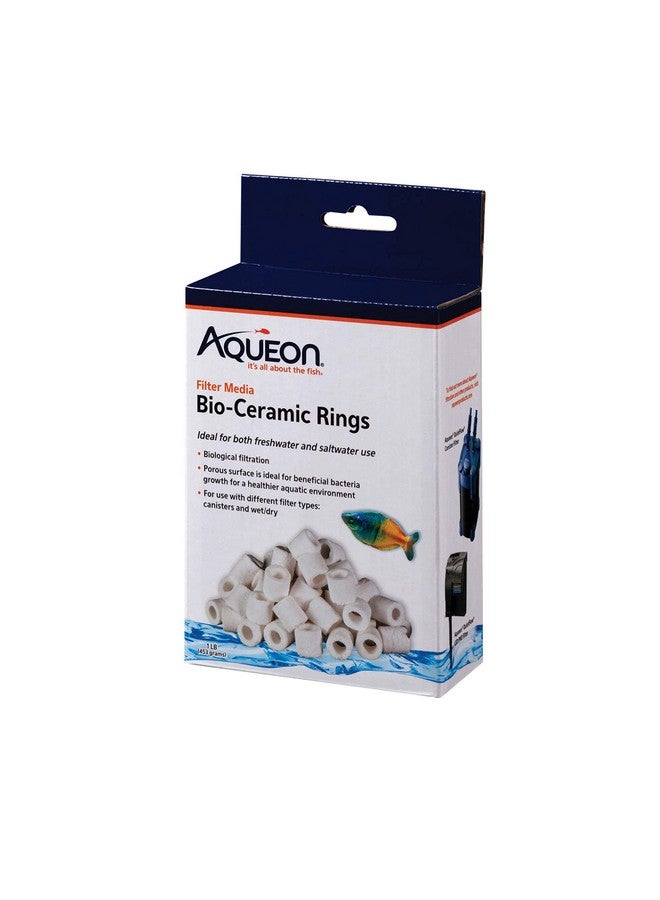 Aqueon Aqueon Filter Media Bio-Ceramic Rings 1 LB  - Image 1