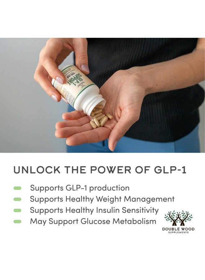 GLP-1 Supplement - Clinically Studied Bioflavonoid Extract to Help Support Natural GLP 1 Levels and Promote Gut Health (200mg, 30 Servings) Std to 70% Eriocitrin and 5% Hesperidin by Double Wood