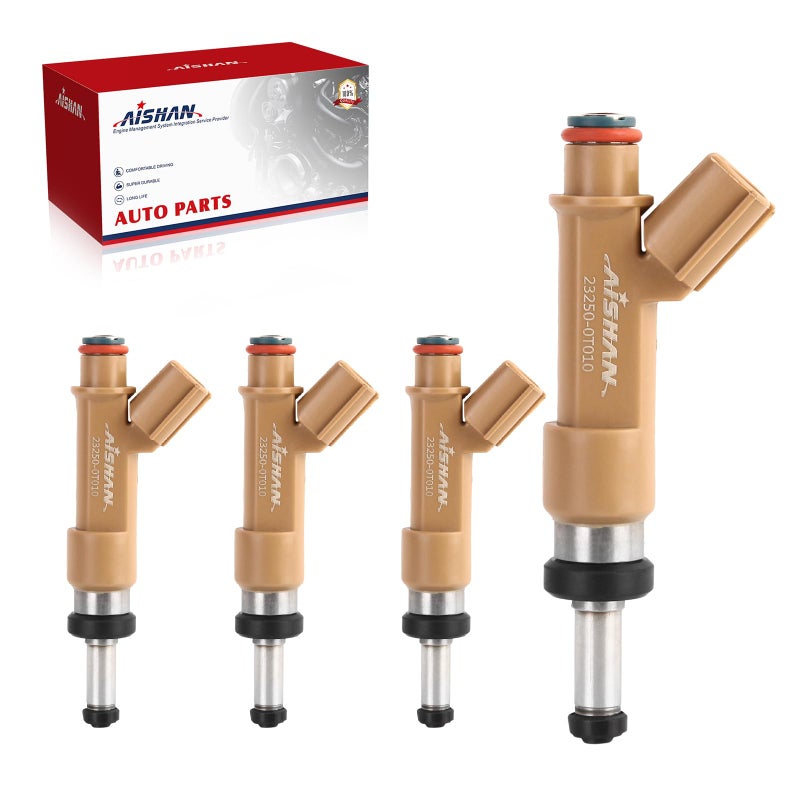 AISHAN 4PCS Fuel Injectors 12 Holes Compatible with Scion xD 2008 2009 for Toyota Matrix 20092012 Corolla 2009 2010 2011 2012 2013 2014 2015 L4 18L Replace 232500T010 2325039145 - Image 2